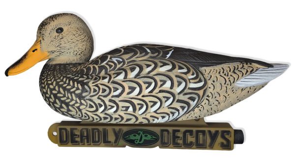 Hen Mallard Floater Decoys side view