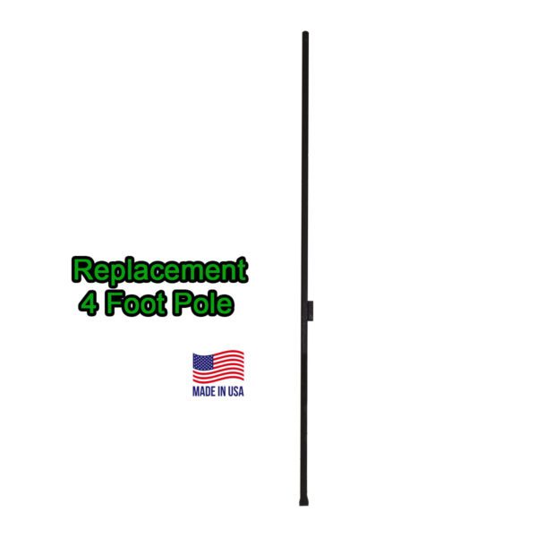 Flyer Pole Kit Replacement/Additional Parts - 4 foot base pole.